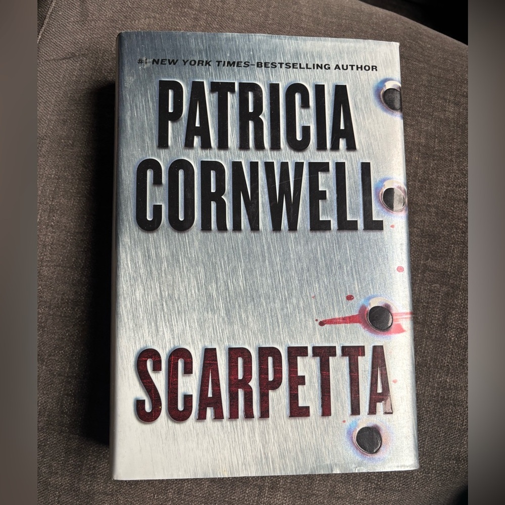 3/$20 Patricia Cornwell 'Scarpetta' Hardcover Book